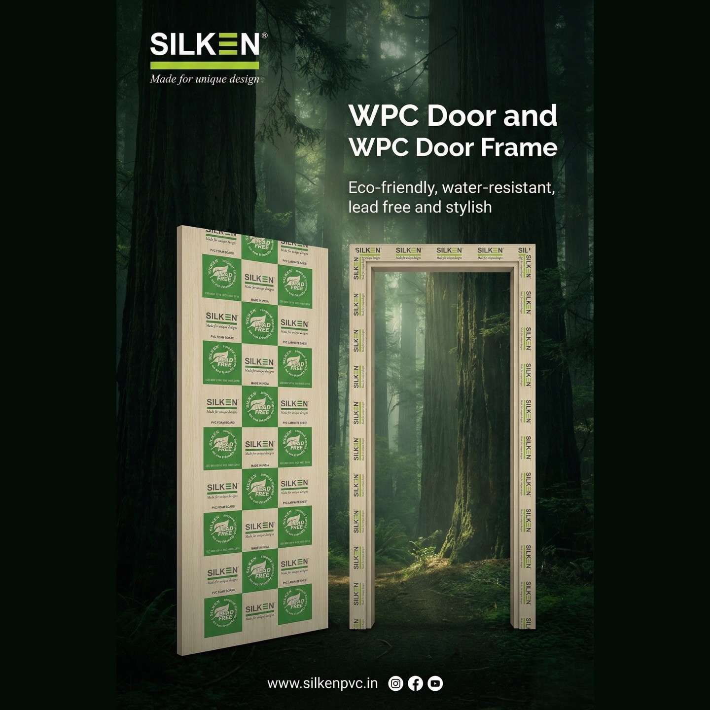 SILKEN WPC DOOR FRAME 